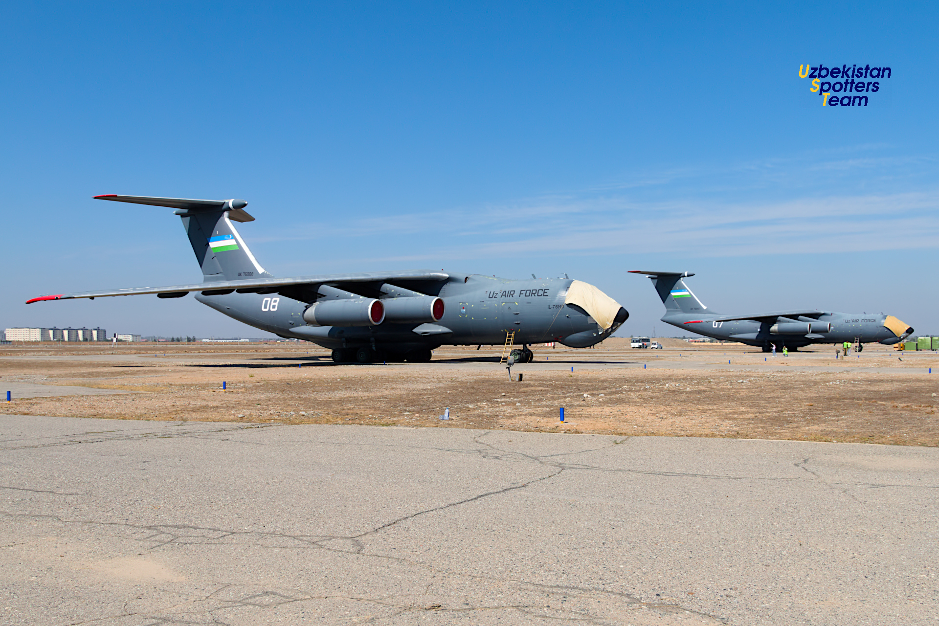 Farg&lsquo;ona aeroportidagi birinchi rasmiy spotting
