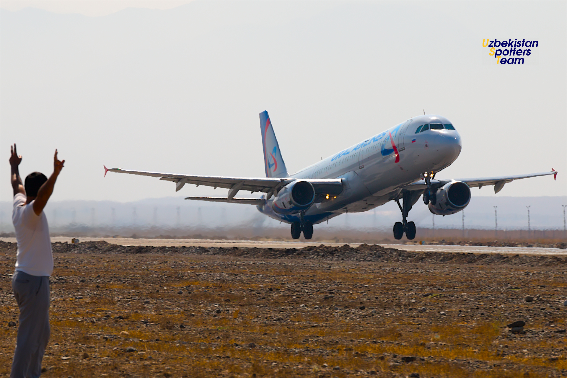Farg&lsquo;ona aeroportidagi birinchi rasmiy spotting