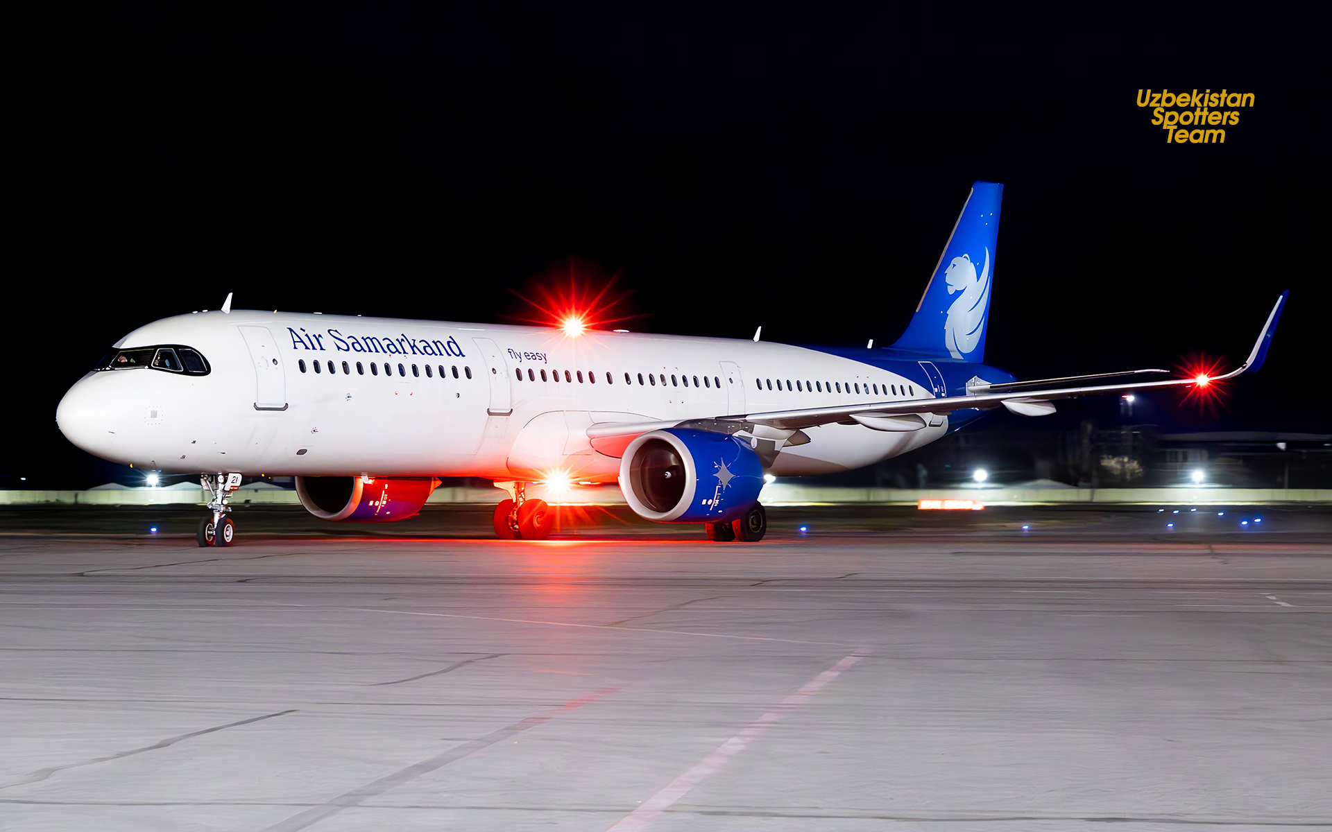 Samarqand xalqaro aeroportida kuzgi spotting bo&lsquo;lib o&lsquo;tdi