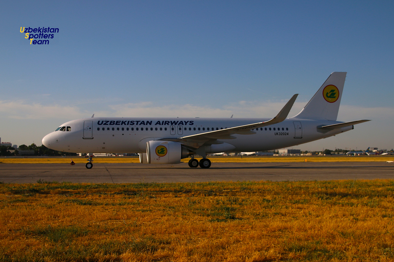 Uzbekistan Airways🇺🇿 aviakompaniyasining navbatdagi ✈️Airbus A320-251N UK32024 bortini tantanali kutib olish