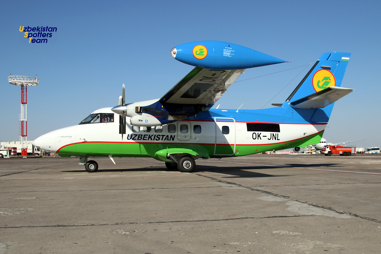 Uzbekistan Helicopters uchun birinchi Let L-410