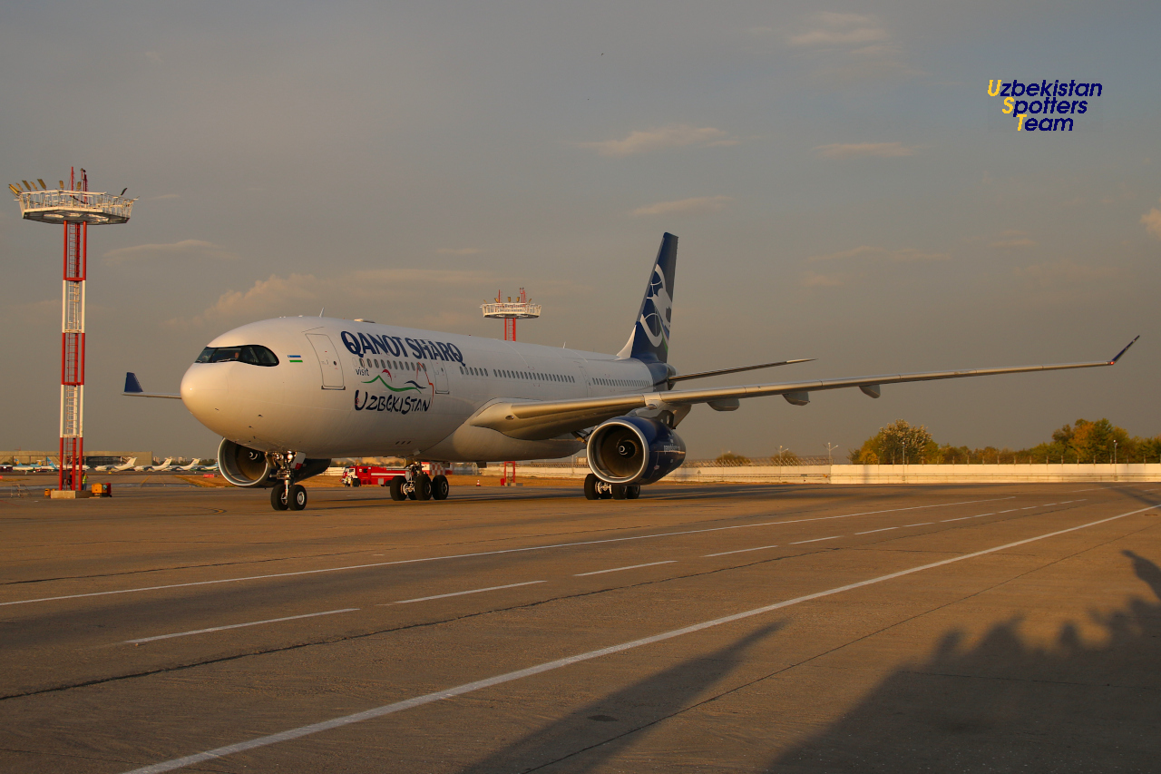 Qanot Sharq🇺🇿 aviakompaniyasi uchun A330-200