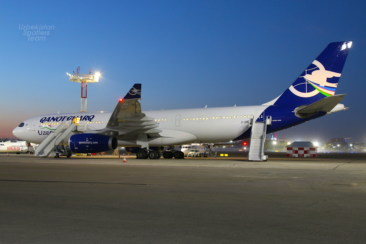 Qanot Sharq🇺🇿 aviakompaniyasi uchun A330-200