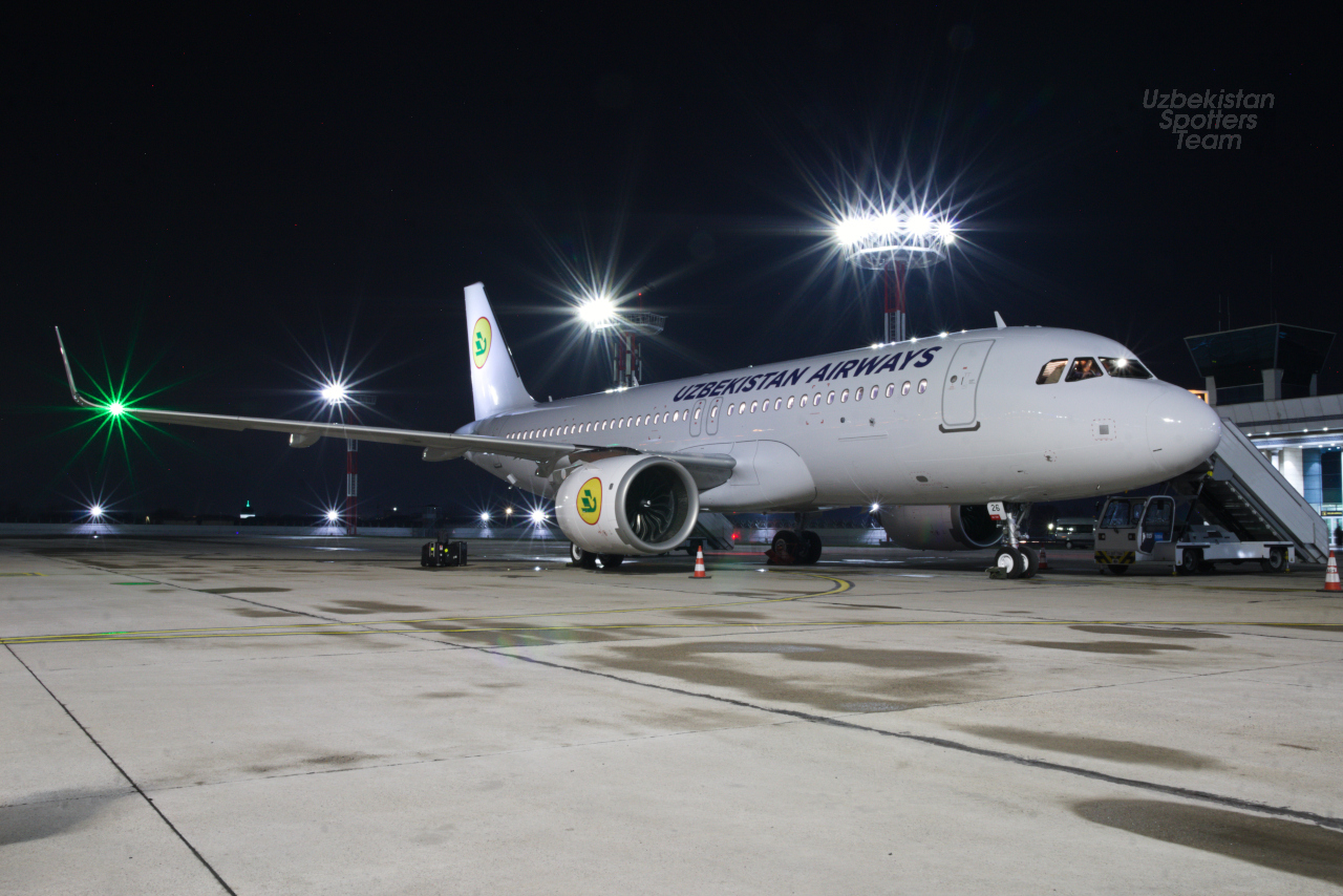 Uzbekistan Airways uchun navbatdagi A320Neo