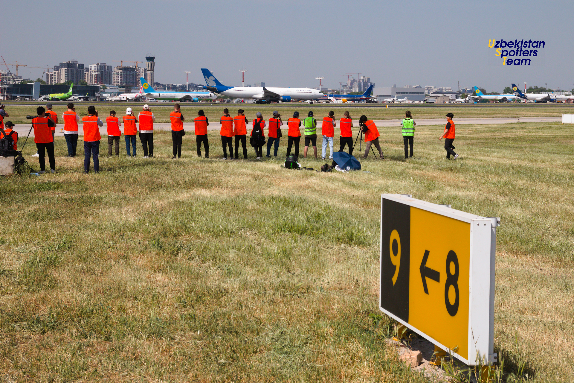 Toshkent aeroportida bahorgi spotting