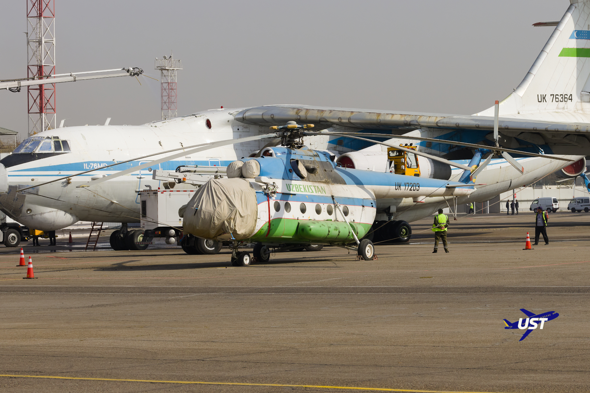 Uzbekistan Airports tomonidan tashkil etilgan to&lsquo;qqizinchi rasmiy spotting-tur
