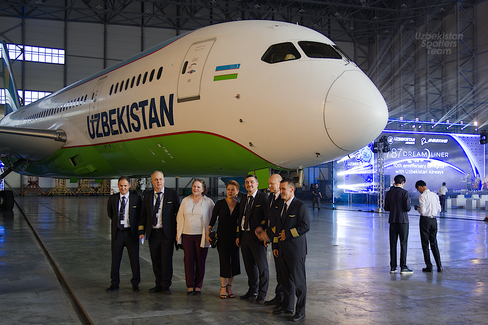 10 Лет эксплуатации Boeing-787 в Узбекистане