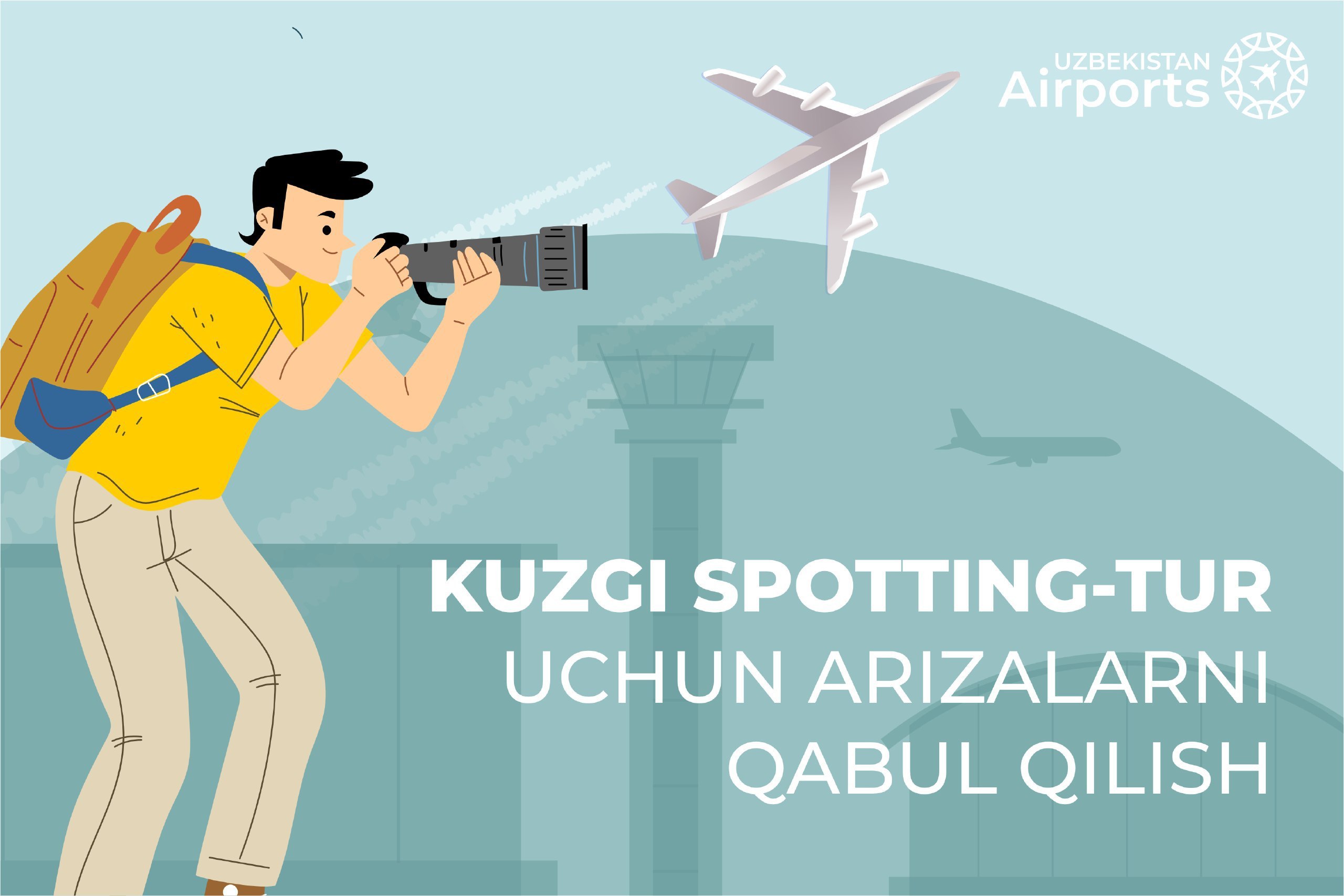 Toshkent aeroportida kuzgi spotting-tur uchun arizalarni qabul qilish boshlandi